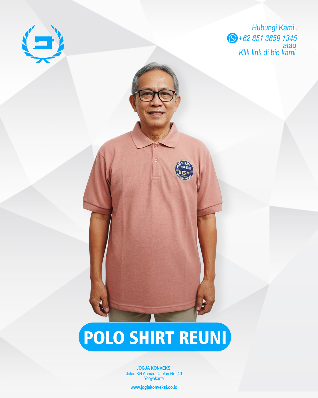 kaos polo jogja konveksi