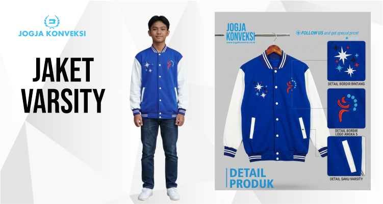 Konveksi Jaket Varsity Jogja