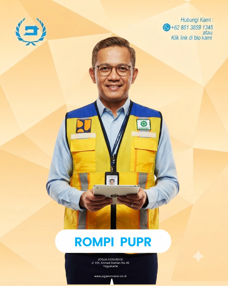 Konveksi Rompi PUPR dan Tambang Batu Bara